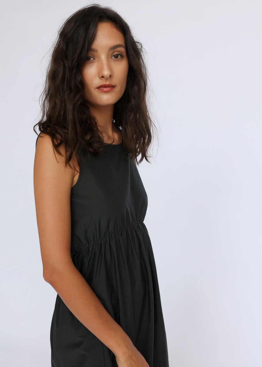 BLACK MID DRESS - JOS